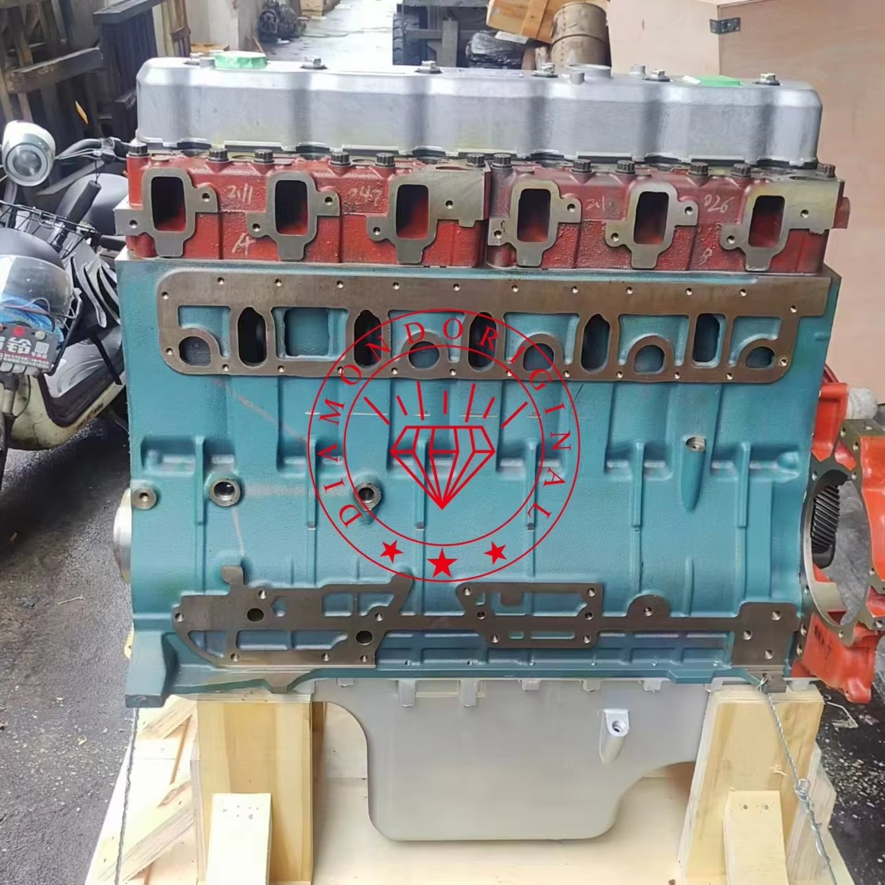 De12tis Doosan Engine Assy for Daewoo Bus Truck Excavator Parts Dl300/Dl300/Dl350/Dl400 Dl400A/Dl420/Dl420A